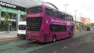 Buses in West Lothian May 2021 [upl. by Fonda677]