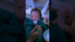 part 2 《newborn baby feed 》newbornbabyshort medicallife monkey 🥰👶😋🍼 [upl. by Noelyn]