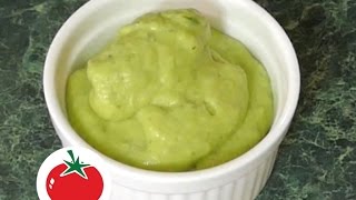 Cómo hacer salsa de Aguacate [upl. by Moreen]