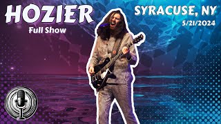 Hozier  Full Show 4k HQ Audio  Syracuse NY 5212024 [upl. by Aicilak]