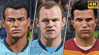 FIFA 22 ALL 105 ICON FACES in 4K Base Middle Prime  Rooney Cafu Ronaldo Zidane etc [upl. by Akirehc164]