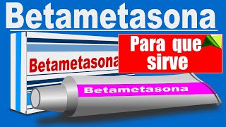 BETAMETASONA crema ecsema dermatitis para que sirve reacciones [upl. by Yer]