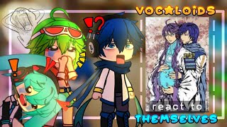 •Vocaloids react to themselves• Gacha Club [upl. by Allemap]