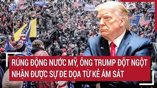 Rúng động nước Mỹ ông Trump đột ngột nhận sự đe dọa từ kẻ ám sát [upl. by Leirda525]