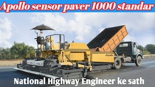 Apollo sensor paver machine 1000 standarroadseftyloadingasphaltpaverPavermachinetechknowledge [upl. by Hum606]