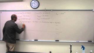 Finding the pH During a Weak AcidStrong Base Titration  After the Equivalence Point 001 [upl. by Nohtanoj]