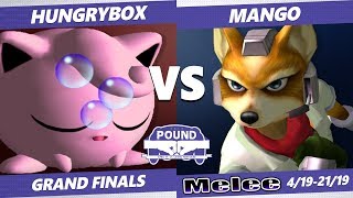 Pound 2019 SSBM  C9 Mango Fox VS Liquid Hungrybox Puff Smash Melee Grand Finals [upl. by Yun]