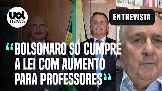 Aumento de 33 a professores é o maior no piso salarial mas nem todos vão receber diz Buarque [upl. by Eimoan]