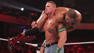 John Cena vs David Otunga Raw May 21 2012 [upl. by Allin]