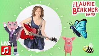 Laurie Berkner Band  Music Videos Live Stream [upl. by Aerdnwahs]