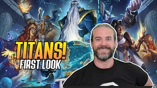 Hearthstone TITANS First Look [upl. by Reld505]