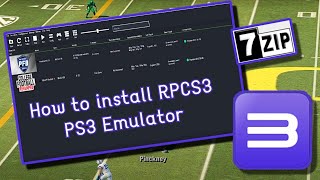 How to install amp setup RPCS3 The PlayStation 3 Emulator step by step guide PS3Emulator [upl. by Delfeena]