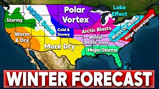 UPDATED  Winter Forecast 2024  2025 2 [upl. by Adlitam]