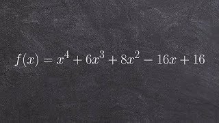 Use Descartes Rule of signs to determine the number of positive and negative [upl. by Islean]