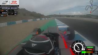 F4 Spanish CHampionship 2019 Jerez Onboard [upl. by Lewej464]