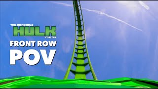 The Incredible Hulk Coaster  Official Ride POV  Islands Of Adventure [upl. by Isa]