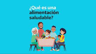 ¿Qué es una alimentación saludable [upl. by Sefton57]