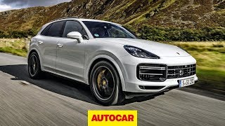 Porsche Cayenne Turbo 2018 review  A perfect mix of luxury and performance  Autocar [upl. by Enileuqcaj]