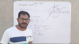 Complex analysislecture9 stereographic projection [upl. by Trent]