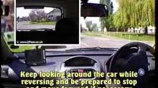 Video Driving Lesson 10 Reverse Round a Left Corner [upl. by Kos969]