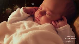 24 HOURS ☆ Womb Sounds for babies to go to sleep ☆ Womb sounds and heart beats ☆White Noise ☆ No Ads [upl. by Fauman]