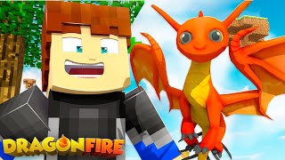 I FINALLY GOT AN ACE DRAGON  Minecraft DRAGONFIRE [upl. by Marillin]