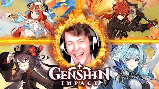 EVERY GENSHIN IMPACT Collected Miscellany Trailer Venti  Nilou REACTION [upl. by Aerdma775]