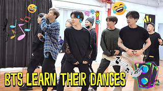 Lets See How BTS Learn Their Dances [upl. by Kirwin]