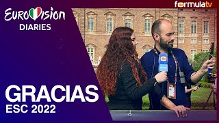 FormulaTV la cobertura de EUROVISIÓN 2022 que tú quieres ¡GRACIAS por este Chanelazo [upl. by Xylia258]