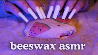 ASMR Unwrapping Beeswax Wrapped Items 🐝 Tapping amp Scratching 🐝 No Talking [upl. by Jacinda171]