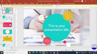 Thực hành Tin học căn bản  Buổi 12  Powerpoint [upl. by Euqinad546]