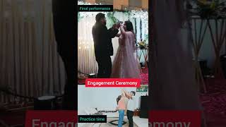 Easy Choreography  Couple Dance choreography  Engagement Ceremony performance  Simple Dance Step [upl. by Ecnerrot]