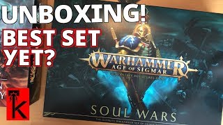 UNBOXING THE SOUL WARS STARTER SET Warhammer Age of Sigmar [upl. by Macmullin]