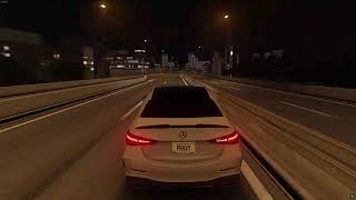 nuages  closer slowed down  Assetto Corsa  MercedesBenz C300 AMG [upl. by Kalin878]