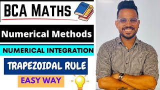 Trapezoidal rule  Numerical methods  BCA Engineering Maths [upl. by Christean463]