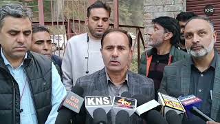 Mission Director of Jal Jeevan Mission JampK Dr GN Itoo briefs Media [upl. by Yanahs379]