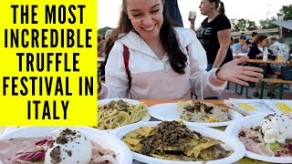 The Most Incredible TRUFFLE FESTIVAL IN ITALY youve never heard of [upl. by Namdor]