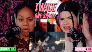 TWICE quotONE SPARKquot MV reaction [upl. by Lauzon]