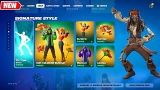 Fortnite ITS TRUE Emote New icon Series in Item Shop [upl. by Arat488]