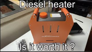 DIESEL HEATER 5KW MAXPEEDINGRODS UNBOXING AND SETUP FOR MY SHEDS MAY GET ONE TO RUN MY HOUSE HEATING [upl. by Tneicniv]