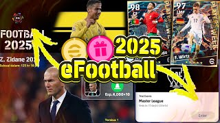 eFootball 2025 Update  Official Release Date NEW News Edit Mode Master League and New Changes 🤩🔥 [upl. by Nylisoj53]