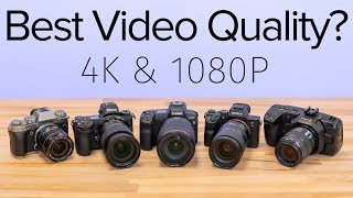 XT3 vs A7III vs EOS R vs Z7 vs Pocket 4K  Video Quality Compared [upl. by Elwee415]