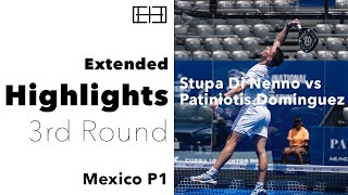 STUPA DI NENNO 3rd round PADEL ACAPULCO P1 Extended Highlights [upl. by Nitsirc]