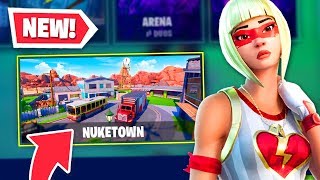 NEW NUKETOWN GUN GAME in Fortnite MUST SEE [upl. by Allsun404]