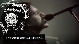 Motörhead – Ace Of Spades Official Video [upl. by Craggie]