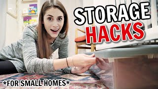 Clever Storage Hacks for Keeping Small Homes Organized [upl. by Eluj]