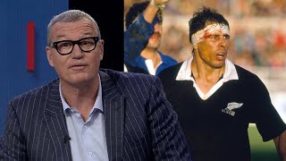 The crazy story of Buck Shelford and his exposed brain during a rugby match [upl. by Jacquenetta]