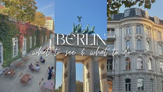 Berlin Vlog  5 Days In Berlin Exploring Loveliest Areas Visiting Cute Coffee Shops amp Museums [upl. by Magel]