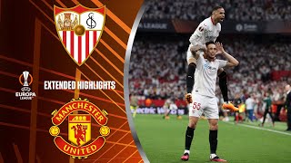 Sevilla vs Man United Extended Highlights  UEL QuarterFinals  Leg 2  CBS Sports Golazo [upl. by Anytsirhc123]