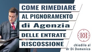 Ep 15 Come rimediare al pignoramento di Agenzia delle Entrate Riscossione Equitalia [upl. by Johm172]